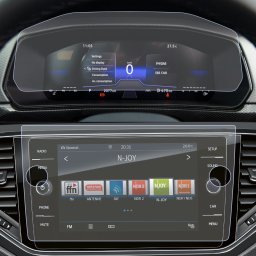 Volkswagen T-Cross 2025+ Set (2 buc.) Folii de Protectie Ceasuri si Navigatie - HD-Premium FoliaTa