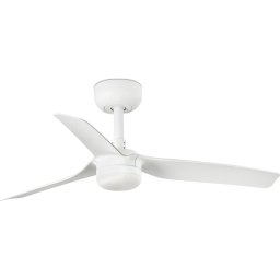 Ventilator LED dimabil FARO 33820WT-1TW MINI PUNT S LED/10W/230V alb d. 90 cm WT + telecomandă