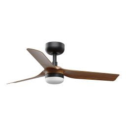 Ventilator LED dimabil FARO 33823WT-1TW MINI PUNT S LED/10W/230V maro/negru d. 90 cm WT + telecomandă