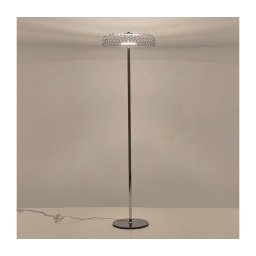 Lampadar LED LED/10W/230V 3000K crom lucios