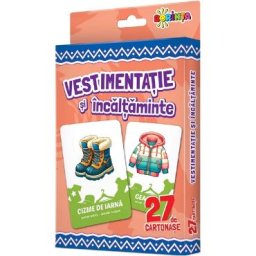 Vestimentatie si incaltaminte. 27 de cartonase