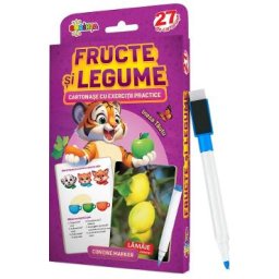 Fructe si legume. 27 de cartonase - Inesa Tautu