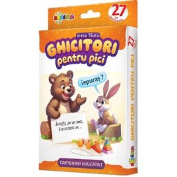 Ghicitori pentru pici. 27 de cartonase - Inesa Tautu