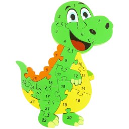 Puzzle din lemn Dino