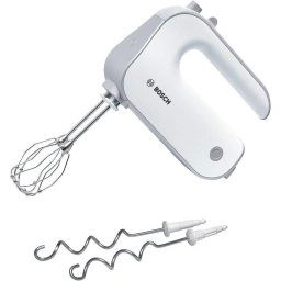 Mixer MFQ4030 500 W 5 viteze Super Silent 2 teluri inox FineCreamer Alb/Argintiu