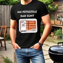 Tricou amuzant Am patratele dar sunt mici
