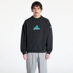 Hanorac adidas Equipment Wash Crewneck Sweatshirt Black
