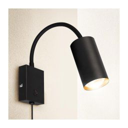 Lampă flexibilă de perete Brilagi SELE 1xGU10/30W/230V negru/auriu