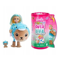 Papusa Barbie, Costum de Animalut, Color Reveal Chelsea, 3+ani