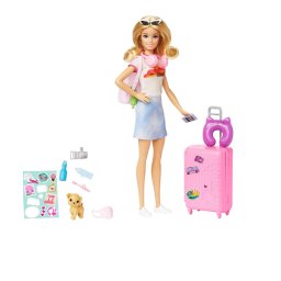 Barbie Malibu, papusa Barbie in voiaj, varsta intre 3-7 ani, Multicolor