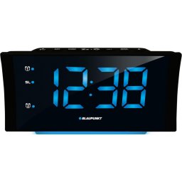 Radioceas Blaupunkt CR80USB, FM, incarcator USB, indicator temperatura, Negru