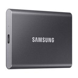 SSD extern Samsung T7 Portabil, 4TB, USB 3.2 Gen 2, Titan Grey
