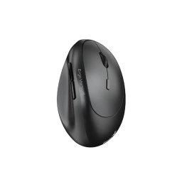 Mouse wireless, Genius Ergo 8350S, optic, 2400 dpi, 6 butoane, gri inchis
