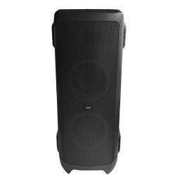 Boxa portabila Samus Prime Sound 370, Putere RMS 280 W / de iesire 370 W / PMPO 2800 W, Afisaj electronic LED, Compatibil MP3, MP4, DVD, TV, PC, Smartphone, Fm radio, Bluetooth 5.0, Egalizator/Extra Bass, Negru