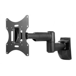 Suport TV de perete cu brat, Nexio, dubla articulatie, reglabil, 23-42 inch(58cm-107cm), capacitate sustinere 30KG, Negru "NX-LCD-503A