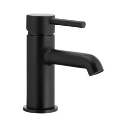 Baterie de lavoar + ventil KFA Armatura 5032-815-81 MOZA 15,2 cm negru mat