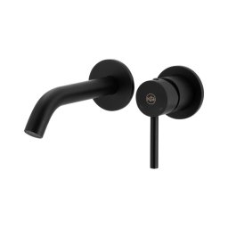 Baterie de lavoar pentru instalare ascunsă KFA Armatura 5039-810-81 MOZA negru mat