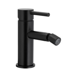 Baterie de bideu + ventil cu preaplin KFA Armatura 5037-015-81 MOZA negru mat