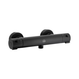 Baterie termostatică de duș KFA Armatura 5736-010-81 MOZA negru mat