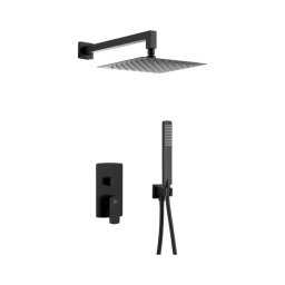 Set de duș cu baterie ascunsă KFA Armatura 5539-511-81 MOKAIT alamă/negru