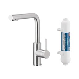 Baterie pentru apă filtrată KFA Armatura 6623-912-22 DUERO PURE oțel inoxidabil + filtru