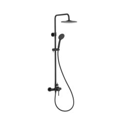 Set de duș cu baterie KFA Armatura 5036-910-81 MOZA alamă/negru mat