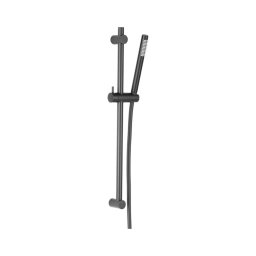KFA Armatura 841-363-81 - Set duș MOZA inox/negru mat