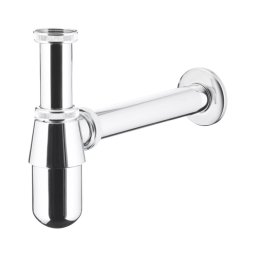 Sifon tip butoiaș de chiuvetă KFA Armatura 601-054-00 crom lucios