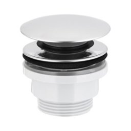 Ventil de lavoar KFA Armatura 660-310-00 CLICK-CLACK d. 6,6 cm crom lucios