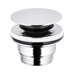 Ventil de lavoar KFA Armatura 660-320-00 CLICK-CLACK d. 6,6 cm crom lucios