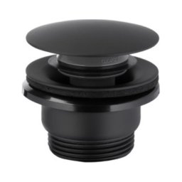 Ventil de lavoar KFA Armatura 660-320-81 CLICK-CLACK d. 6,6 cm Ventil de lavoar KFA Armatura 660-320-81 CLICK-CLACK d. 6,6 cm oțel inoxidabil/negru matnegru mat