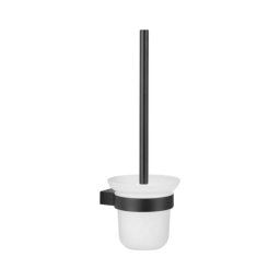 Perie de toaletă de perete KFA Armatura 864-031-81 negru mat