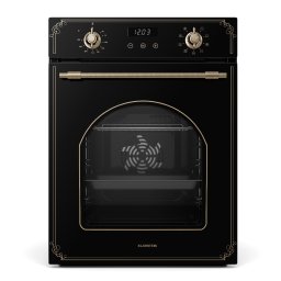 Klarstein Victoria cuptor încorporabil 45 cm 49 l neagră (OV15-Kl-ElzSl-Ov-Bk)