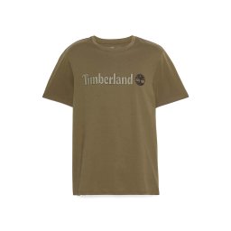 TIMBERLAND T-Shirt Kennebec River Linear Logo TB0A5UPQA581 301 dark green