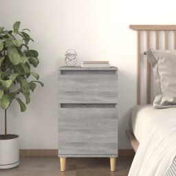 Noptiera, gri sonoma, 40x35x70 cm GartenMobel Dekor
