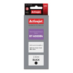Activejet AB-6000Bk ink for Brother printer; Brother BT-6000BK replacement; Supreme; 100 ml; black