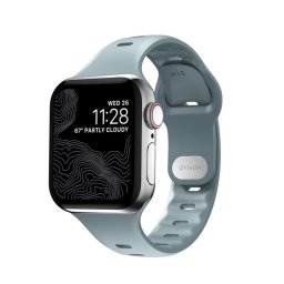 NOMAD GOODS Sport Slim curea Apple Watch 7 (41mm) /6/SE/5/4 (40mm) /3/2/1 (38mm) S/M gleccserkék