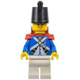 Lego Pirates pi193 - Imperial Soldier IV - Male