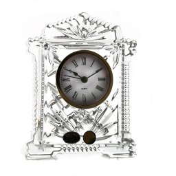 Ceas de masa din Cristal de BOHEMIA - 16 cm