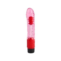 Vibratii Senzuale Vibrator Realist 22,5 cm Roz Stimulare Intensa in Punctul Potrivit