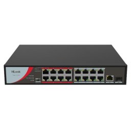 Switch PoE cu 16 porturi HikVision HiLook NS-0318P-130(B)