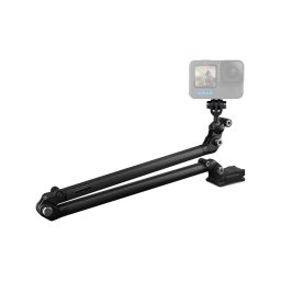 Suport tip brat GoPro AEXTM-001 cu prinderi adezivi, 21", Negru