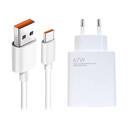 Incarcator XIAOMI 67W Charging Combo Type-A , alb