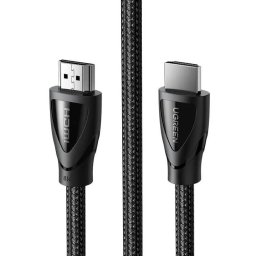 CABLU video Ugreen, "HD140" HDMI (T) la HDMI (T), HDMI 2.1, 8K la 60Hz, lungime 3m, braided, negru "80404" - 6957303884049