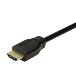 Cablu HDMI LogiLink CH0038, 3m, conectori auriti, standard 1.4, Negru