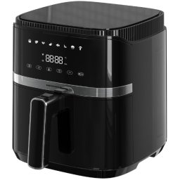 Friteuza cu aer cald Heinner HAF-B5BK1500, 1500 W, electronic, 5 litri, termostat, timer, negru