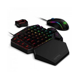 Redragon K585 One-handed RGB Gaming Tastatură (Blue Switch and M721-Pro Mouse Combo)