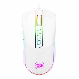 Redragon Cobra RGB Gaming Mouse - Alb (M711W)
