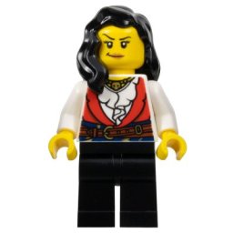 Lego Pirates pi189 - Pirate - Female