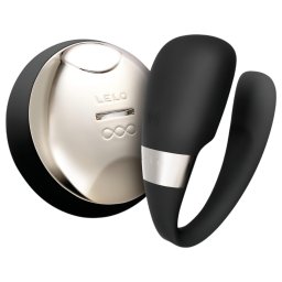 LELO Tiani 3 - vibrator pentru cupluri - silicon - negru